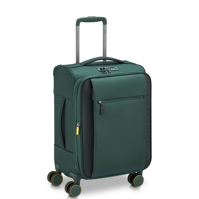 ديلسي _باريس montmartre 3.0, 55 cm 4 double wheeled expandable cabin trolley case - pine